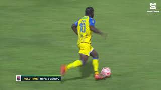 Arnett Gardens fight back to draw 22 vs Harbour View in JPL matchday 3 clash Match Highlights [upl. by Lalla]