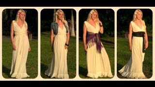 How to wear a maxi dress  style it from casual to formal [upl. by Norraa288]