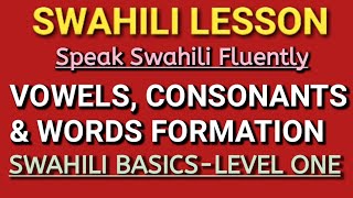 How to Speak Swahili Fluently  Swahili Lessons  Swahili Basics [upl. by Nozicka101]