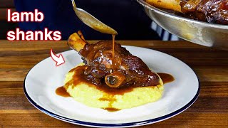 How To Make Melt In Your Mouth Lamb Shanks [upl. by Lednem]