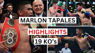 Marlon Tapales 19 KOs Highlights amp Knockouts [upl. by Hemminger]