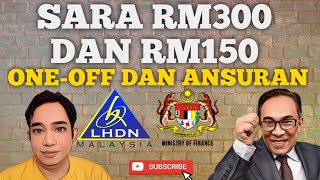 SARA RM300 ISIRUMAH DAN RM150 BUJANG ONEOFF DAN ANSURAN [upl. by Michale766]