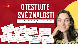 Otestujte si své znalosti  časování sloves v přítomném čase kvízy [upl. by Maller]