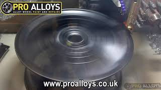 Pro Alloys diamond cut wheel repair [upl. by Airdnaz466]