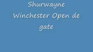 Shurwayne Winchester  Open de gate [upl. by Darn904]