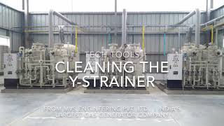 YStrainer cleaning procedure [upl. by Gnoz]