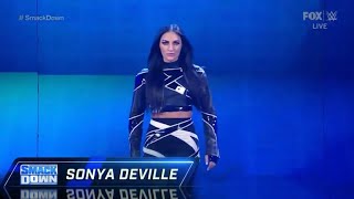 Sonya Deville Entrance  Smackdown September 9 2022 [upl. by Yendys]