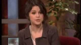 Selena Gomez on Ellen Degeneres [upl. by Buckingham]