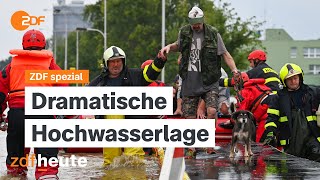 Hochwasser in Europa  Dauerregen und steigende Pegelstände I ZDF spezial [upl. by Ambur]