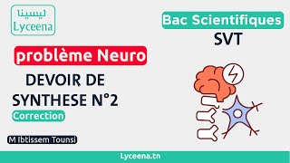 🟢SVT Correction l Problème Neuro  Bac Scientifiques [upl. by Luthanen]