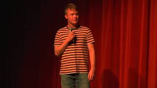 Finlay Christie at the 2019 Chortle Student Comedy final [upl. by Annaiek258]