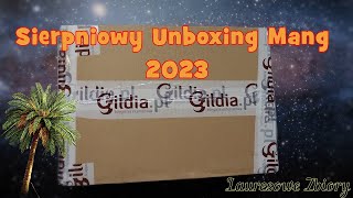 Sierpniowy Unboxing Mang 2023 [upl. by Iggam74]