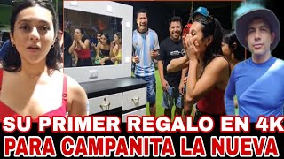 SU PRIMER REGALO EN EL 4K PARA LA CAMPANITA LA NUEVA DEL 4K  el salvador 4k [upl. by Asoramla]