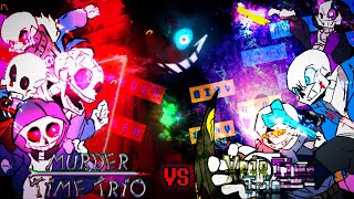 MURDER TIME TRIO VS VOID TIME TRIORAIN OF VOIDA nightmarish shock Phase 2 FIGHT ANIMATION [upl. by Allwein]