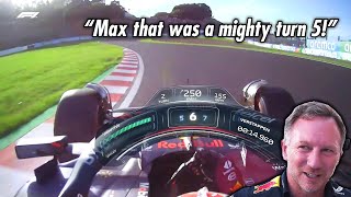 Horner was shocked by Verstappens turn 5 speed in Suzuka [upl. by Stronski]