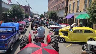 tractor parade and car show [upl. by Acinorahs727]