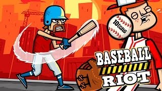 Baseball Riot  iOS  Android  HD Sneak Peek Gameplay Trailer [upl. by Aielam]