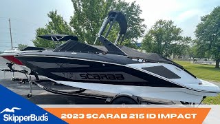 2023 Scarab 215 ID Impact Jet Boat Tour SkipperBuds [upl. by Hemingway]