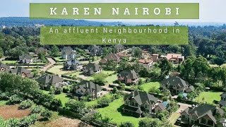 KAREN NAIROBI WHERE RICH HIDE  30 mins Evening Cycling [upl. by Enajyram]