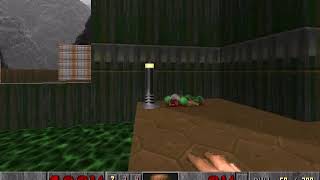 Doom level E1M1 Hangar Official Secrets [upl. by Earvin]