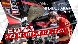 Dakar 2020 Ruhetag aber nicht für die Crew  Dirk v Zitzewitz InsiderVlog [upl. by Nyleaj247]