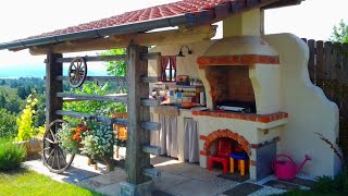 450 beautiful backyard ideas summer kitchens outdoor fireplaces gazebos retaining walls [upl. by Vaden691]