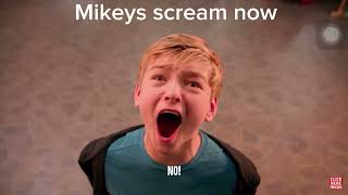 Mikeys scream now vs then watch till end [upl. by Ahgiela]