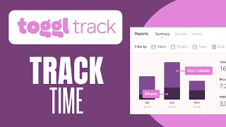 How to Track Time with Toggl [upl. by Lyrehc]