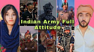 INDIA ARMY Attitude 💥 Respect 🤐 Video  Indian army attitude reaction [upl. by Frodin930]