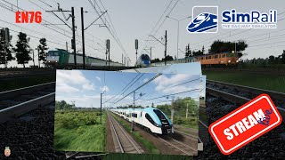 Zrychlený vlak 40133  4 Live Stream SimRail  The Railway Simulator CZSK [upl. by Amyaj]