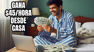 💰GANA 25 por hora TRABAJANDO por INTERNET desde CASA  5 PÁGINAS WEB PARA GANAR DINERO ✅ [upl. by Aruabea]