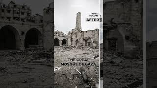 Destruction of Gaza The Great Mosque [upl. by Sairu]