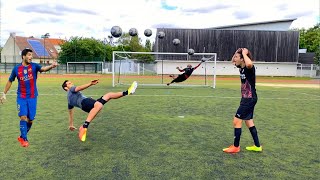 RETOURNÉ ACROBATIQUE FOOTBALL CHALLENGE  ⚽😱 PUMA DÉFIS TECHNIQUE [upl. by Enomal]