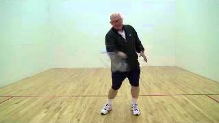 Racquetball Forehand Swing Racquet Preparation [upl. by Atsed]