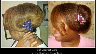 Soft Upswept Curls [upl. by Albie]