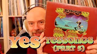 Listening to YES YESSONGS  Part 5 [upl. by Elletnahc]