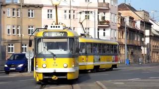 Straßenbahn Plzeň Pilsen  Impressionen Oktober 2012 [upl. by Aled]