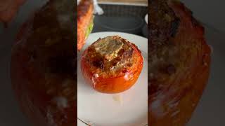 Tomates farcies 🍅 tomate tomato tomatoes recipe followersinstagram khmerfood frenchfood [upl. by Gregory113]