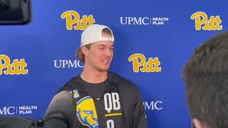 Pitt QB Kenny Pickett Pro Day 32122  PSN [upl. by Einej]