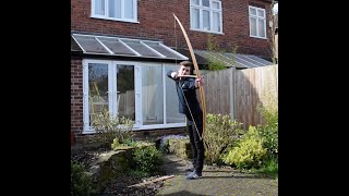 Boston Bows Shooting the English Warbow  Mary Rose replica [upl. by Vernor811]