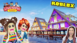 MIJN ZUSJE EN IK VERHUIZEN VAN BROOKHAVEN NAAR LIVETOPIA  Lets Play Wednesday [upl. by Partridge]