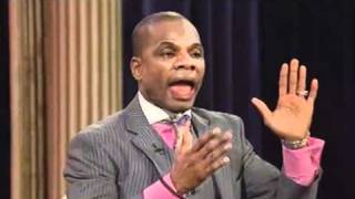 Kirk Franklin and Steve Harvey on TBN Apr 04 2011 Testimony [upl. by Tra]