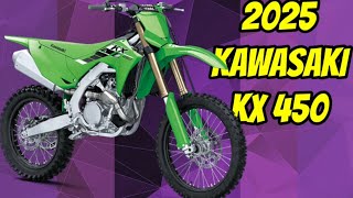 All New 2025 Kawasaki KX450 Gets Update [upl. by Synn]