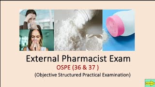 External Pharmacist Exam OSPE 36amp37බාහිර ඖෂධවේදි විභාගය OSPE 36amp37 [upl. by Christyna]