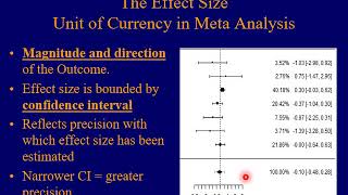 16 Meta Analysis Key Components [upl. by Aphra870]