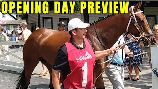 Saratoga Opening Day Card Preview [upl. by Lertsek]