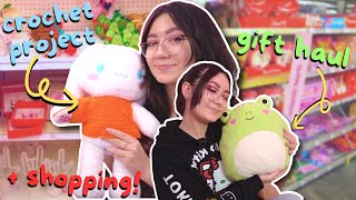 week in my life VLOG shopping running errands new crochet project ♡ [upl. by Keeton397]