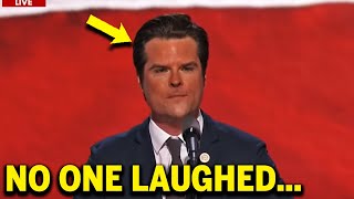 Matt Gaetz SHUNNED by RNC as Speech BOMBS [upl. by Netnilc902]