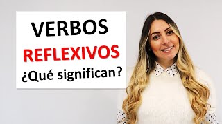 Verbos Reflexivos que cambian de significado  Reflexive Verbs that Change Meaning in Spanish [upl. by Eellac]