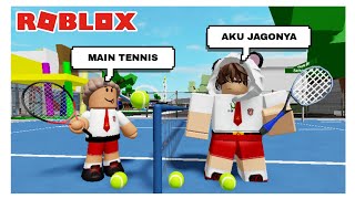 Aku Dan Adiku Jadi Pemain Tennis Paling Hebat Di Roblox Brookhaven [upl. by Revlis]